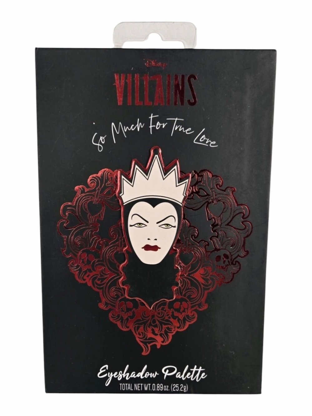 DISNEY Villains 12 Eyeshadow Palette Evil Queen 'So Much for True Love' New